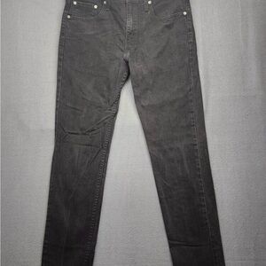 Levi's Men's Black Slim Straight Jeans